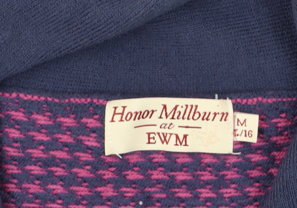 Womens UK Size M Honor Millburn at EWM Pink Cardigan Jumper