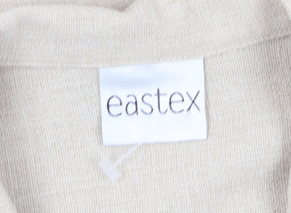 Eastex Women's Beige Short Sleeve Blazer UK 16