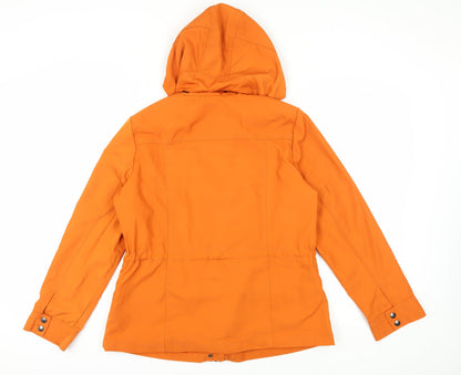 Marks and Spencer Women's Orange Anorak Jacket Size 14