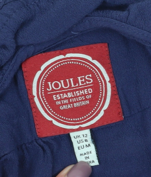 Womens UK Size 12 Joules Blue  T-Shirt