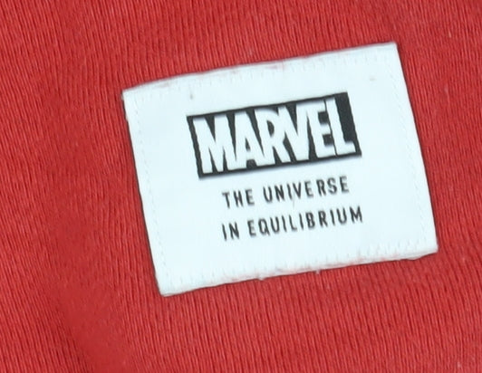 Uniqlo Boys Red Iron Man Hoodie, Size 7-8 Years, Marvel Print