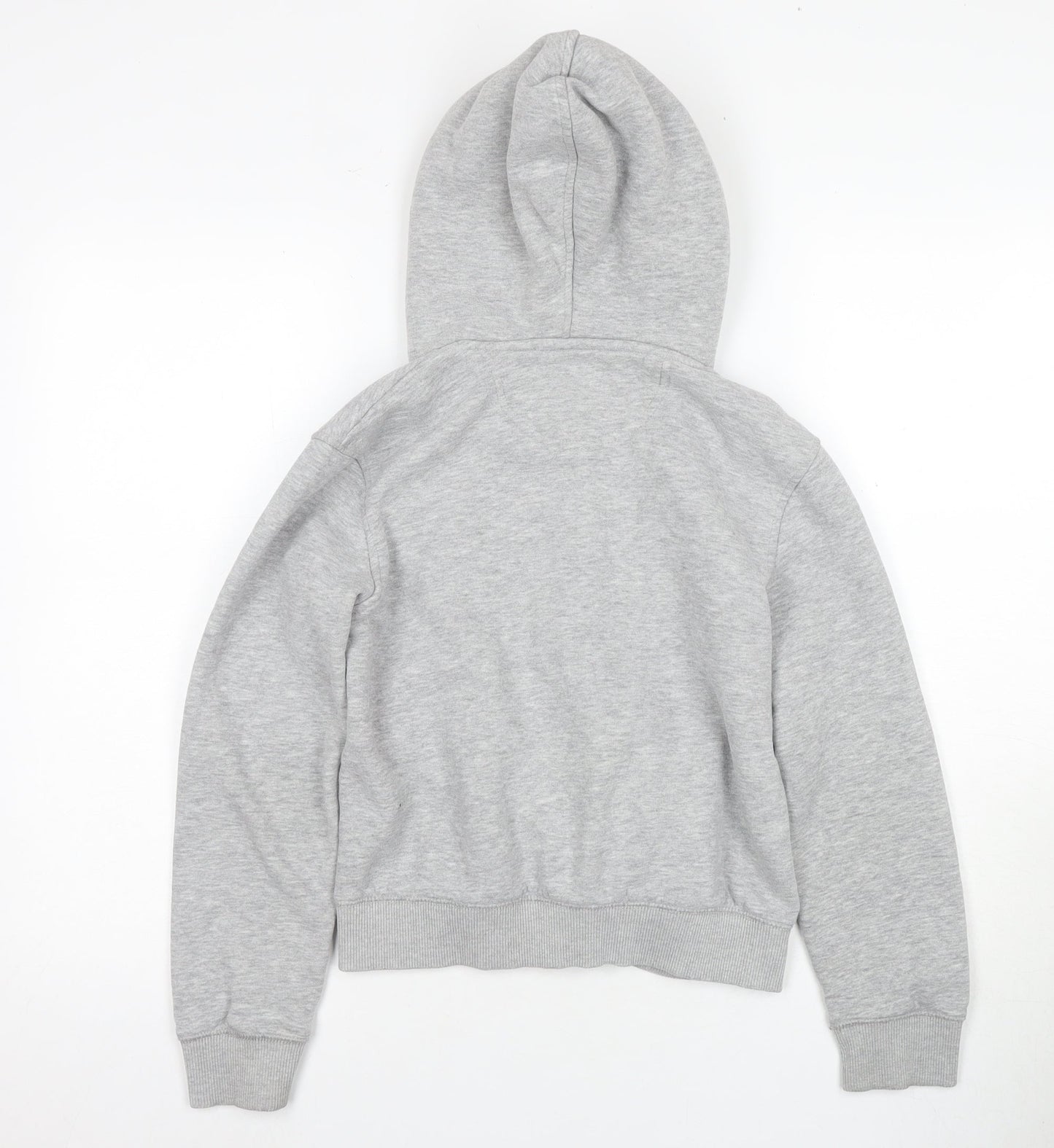 SoulCal & Co Boys Grey Full Zip Hoodie - 13 Years, Logo Accent