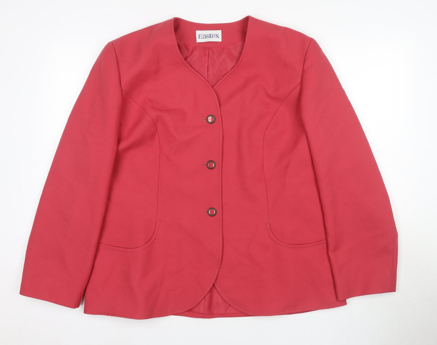 Eastex Women's Red Blazer Size 18, Regular Fit