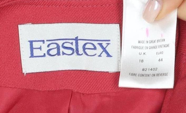 Eastex Women's Red Blazer Size 18, Regular Fit