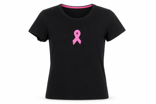Front view of Adidas Women's Black Short Sleeve T-Shirt, size 10