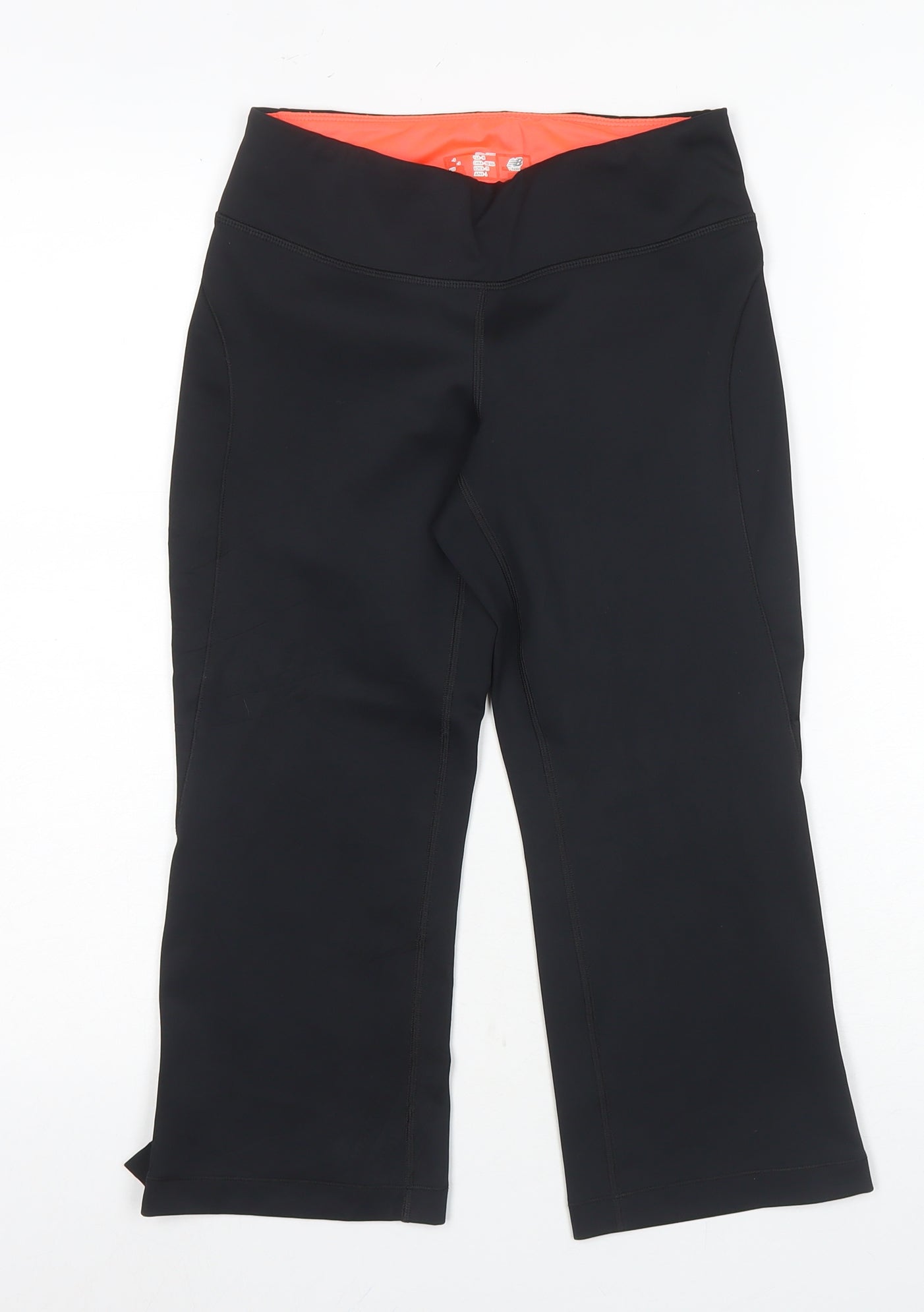 Womens UK Size S New Balance Slim Fit Compression Black Leggings