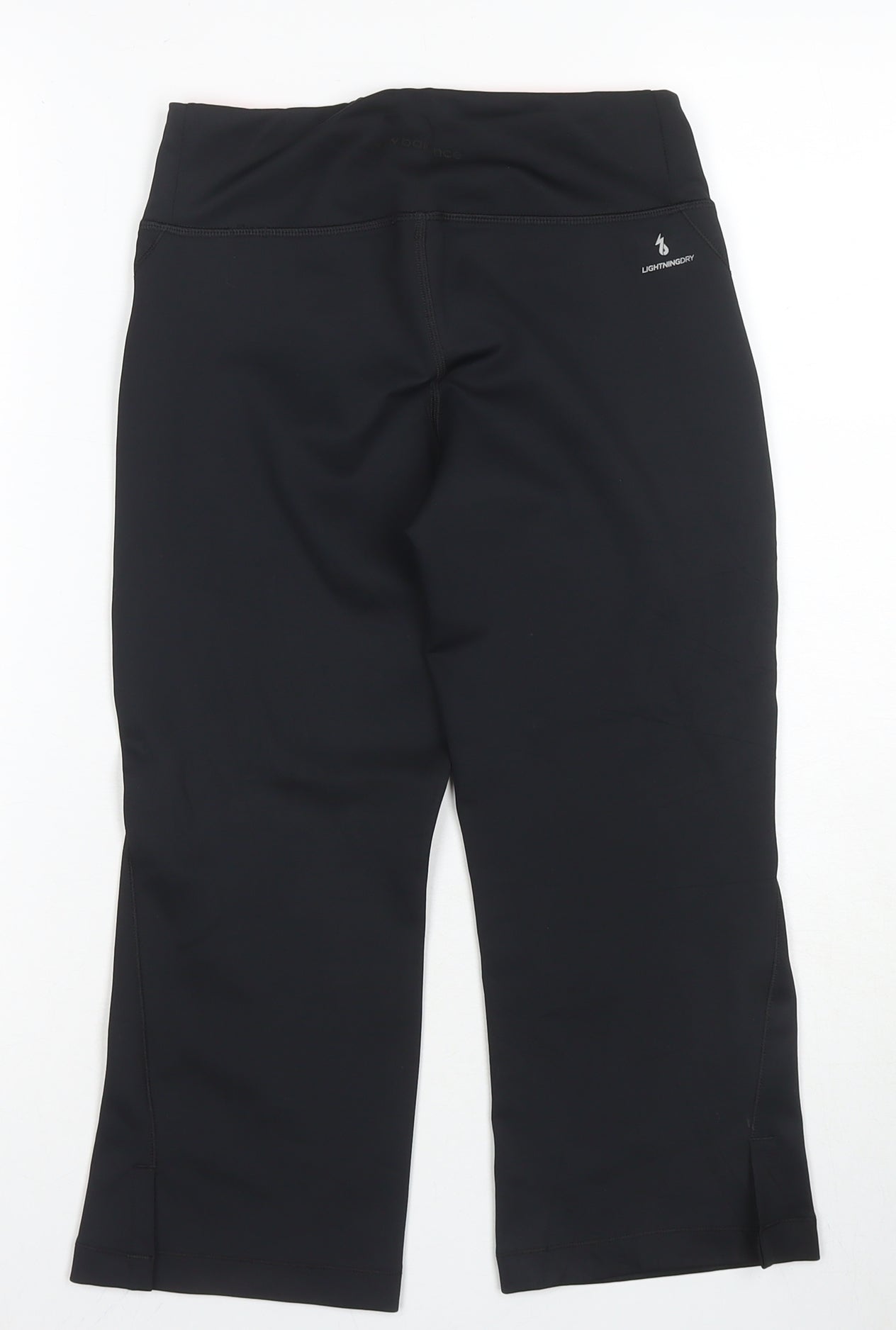 Womens UK Size S New Balance Slim Fit Compression Black Leggings