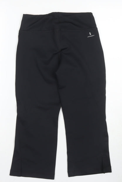 Womens UK Size S New Balance Slim Fit Compression Black Leggings