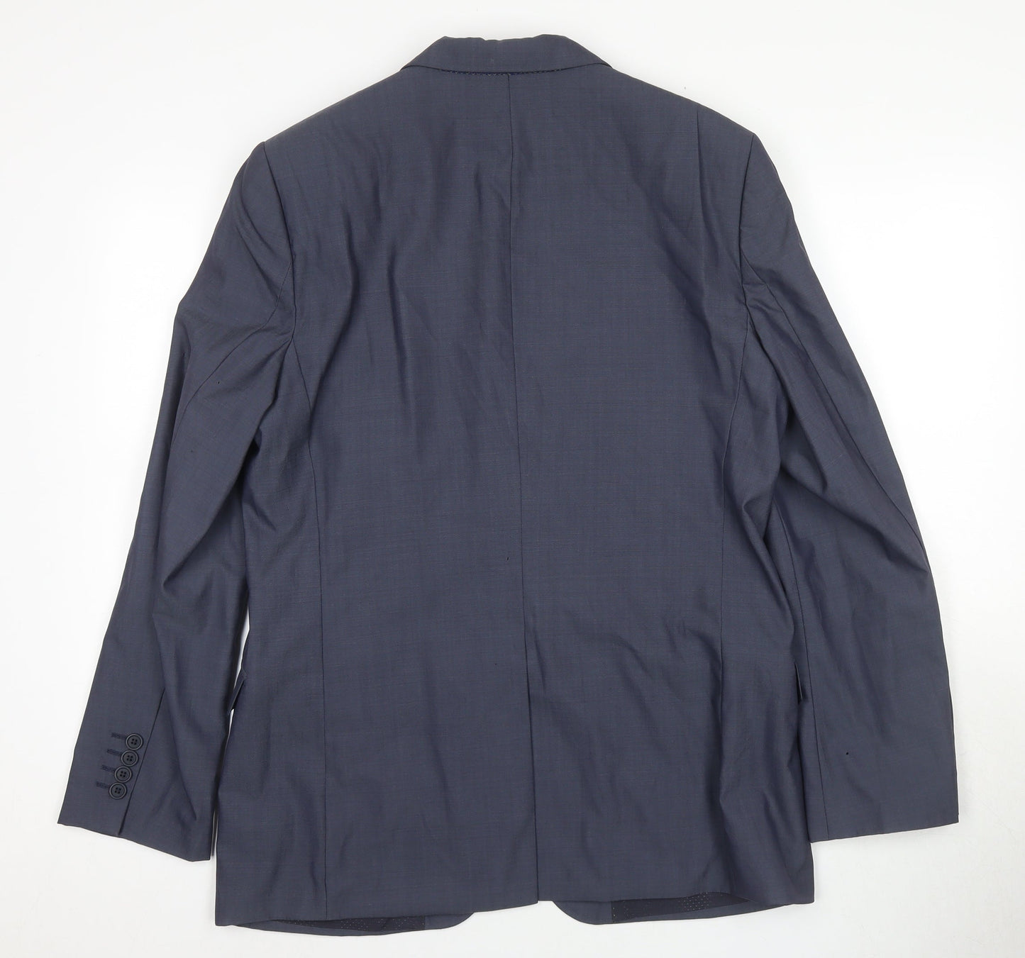 Mens UK Size 40 Ted Baker Regular Blue Suit Jacket