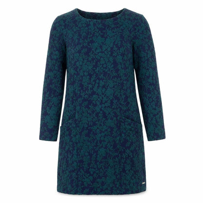 Joules Women's Blue Shift Dress Size 6 with Floral Pattern