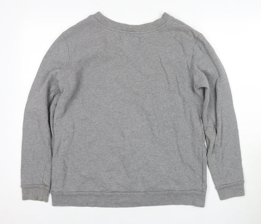 Mens UK Size S Calvin Klein Jeans Grey Pullover Sweatshirt
