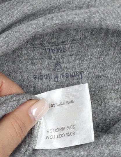 Mens UK Size S James Pringle Grey  T-Shirt