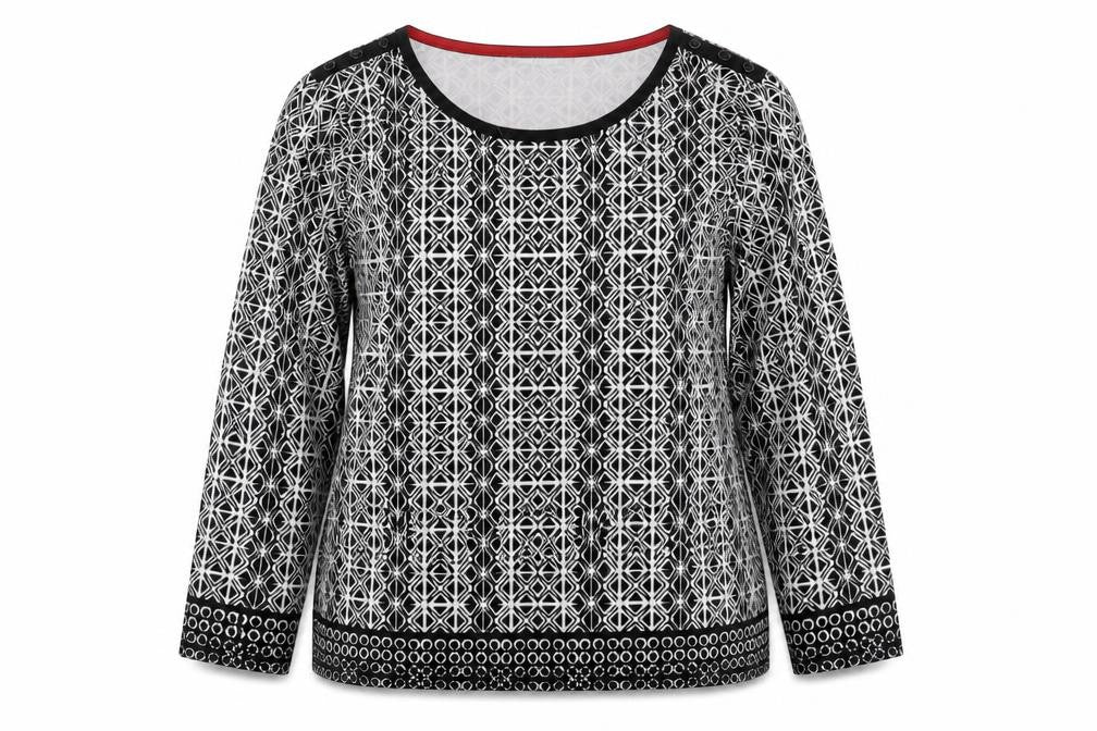 Womens UK Size 20 Laura Ashley Black  Blouse