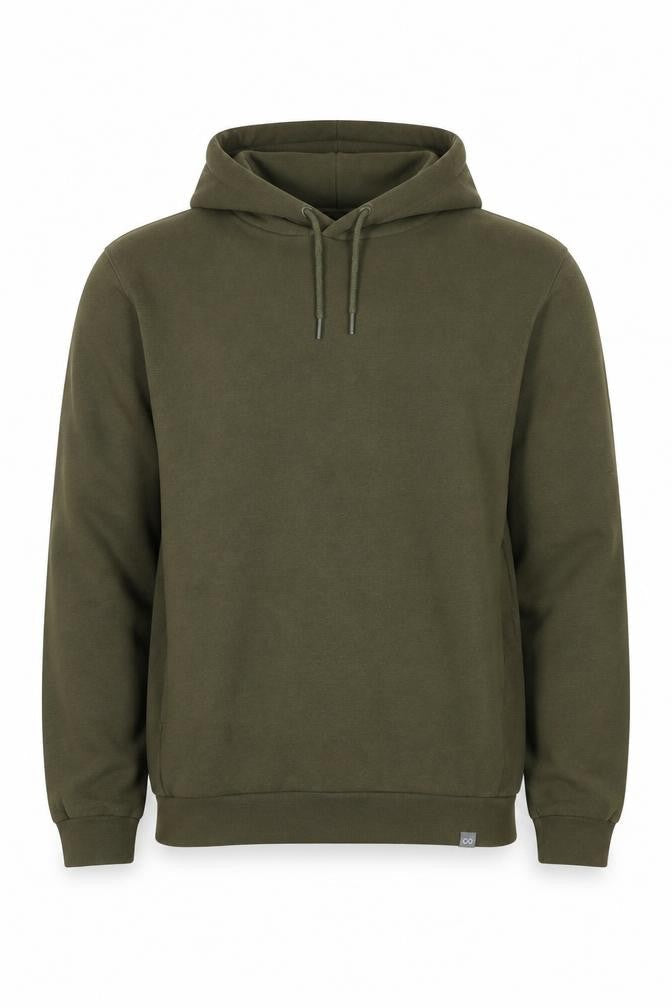 Mens UK Size M PUMA Green Pullover Hoodie