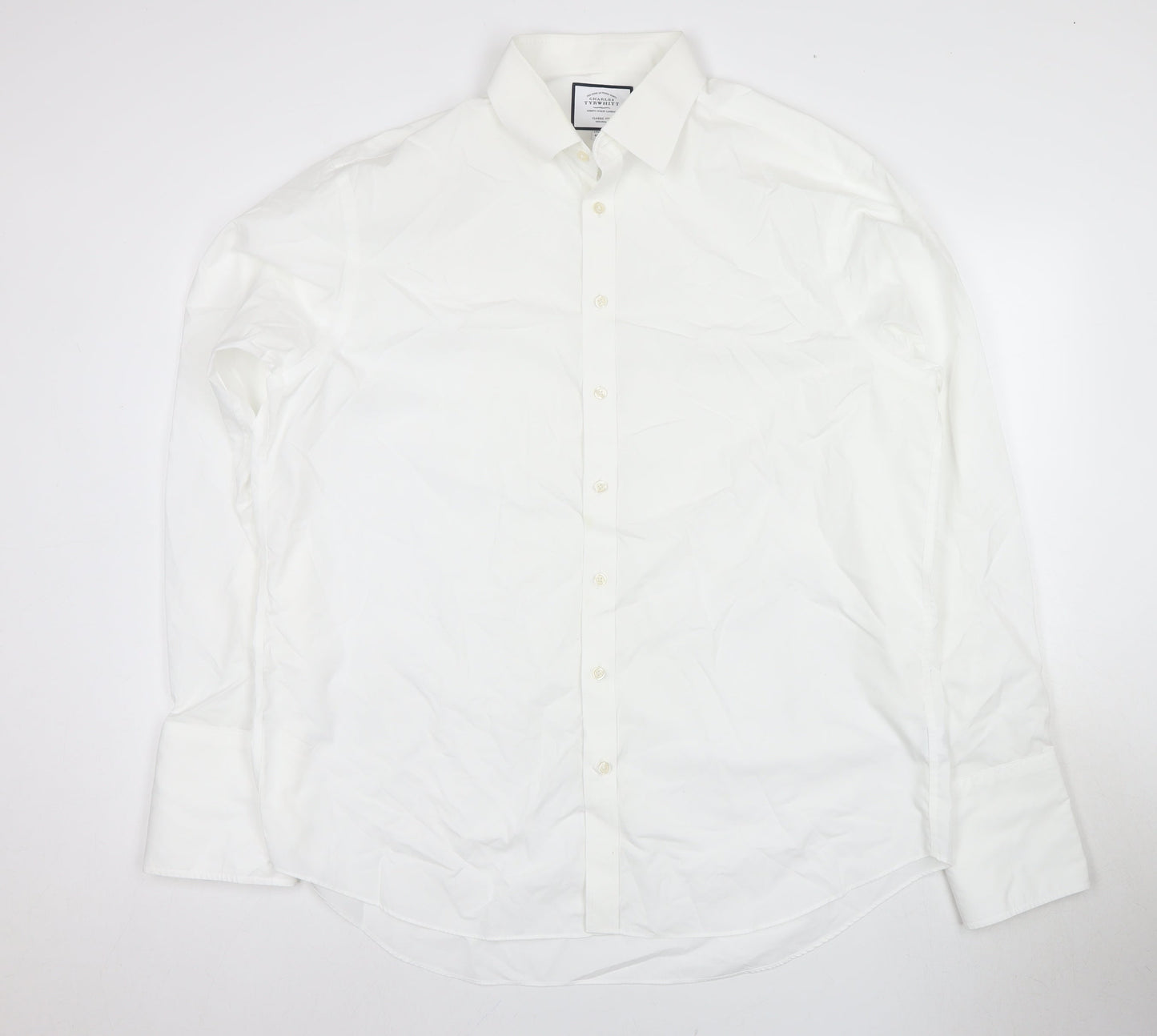 Mens UK Collar Size 141/2 36 Charles Tyrwhitt Smart White  Dress Shirt