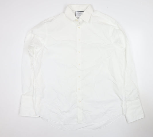Mens UK Collar Size 141/2 36 Charles Tyrwhitt Smart White  Dress Shirt