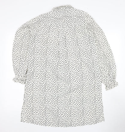 Womens UK Size S Brave Soul White  Button-Up