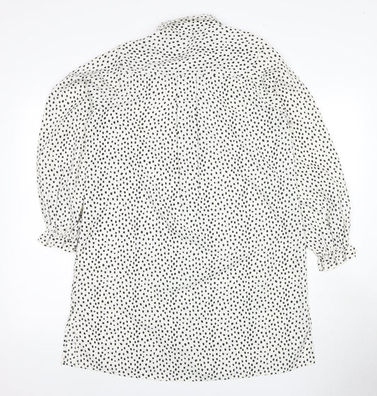 Womens UK Size S Brave Soul White  Button-Up