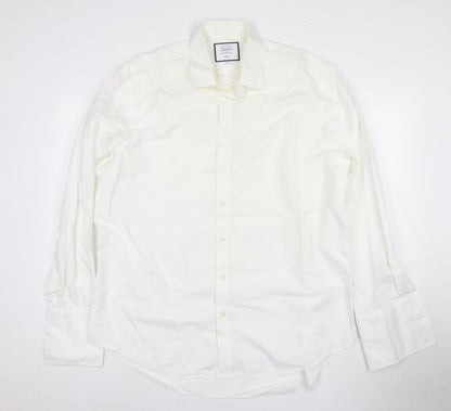 Mens UK Collar Size 44/91 cm Charles Tyrwhitt Smart White  Dress Shirt