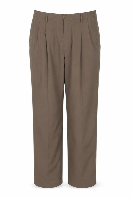 Womens UK Size 34 Rohan Classic Fit Travel Brown Trousers