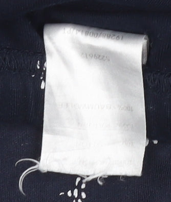 Damart Women's Blue A-Line Long Skirt