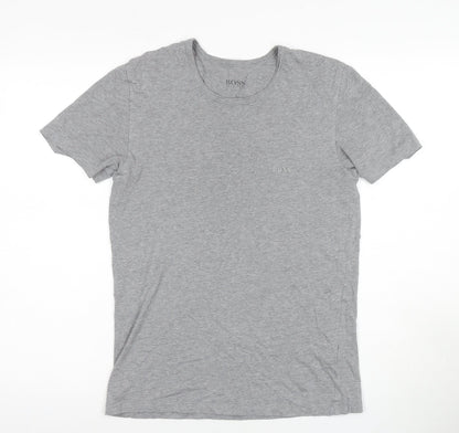 Mens UK Size S Boss Grey  T-Shirt
