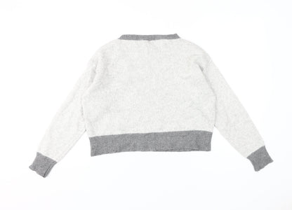 PETRA Women's Grey Pullover Jumper in Size 10