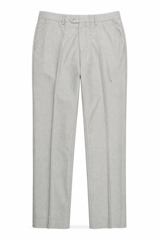 Mens UK Size L Dan John Regular Fit Dress Pants Grey Trousers