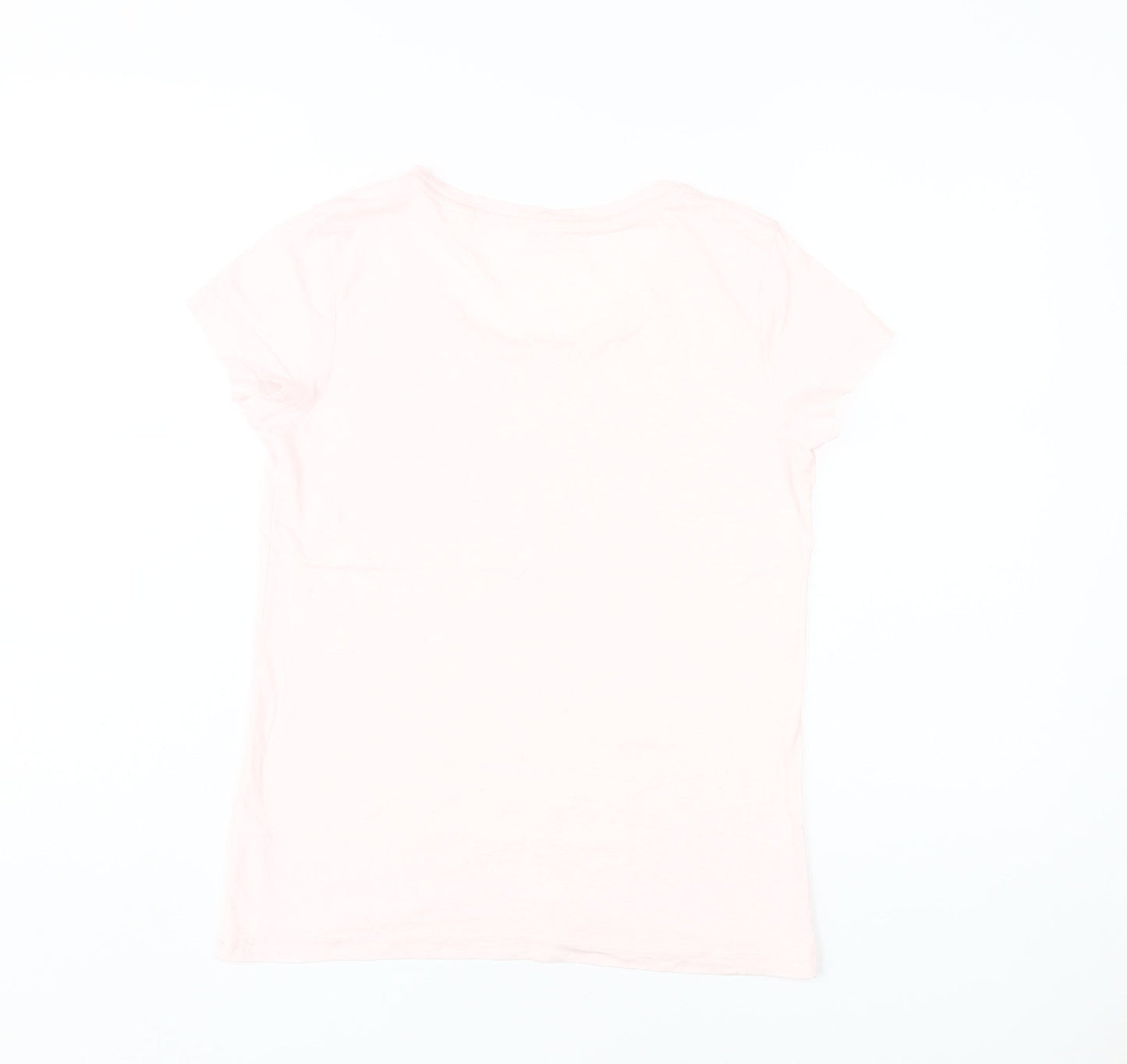 Womens UK Size 8 Jack Wills Pink Basic T-Shirt