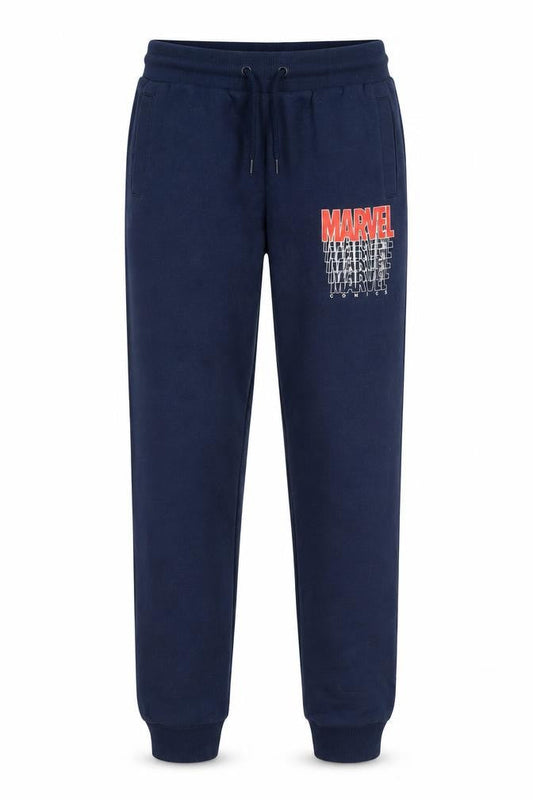 Marvel Boys Blue Jogger Trousers, 11-12 Years, Comics, Elastic Waist