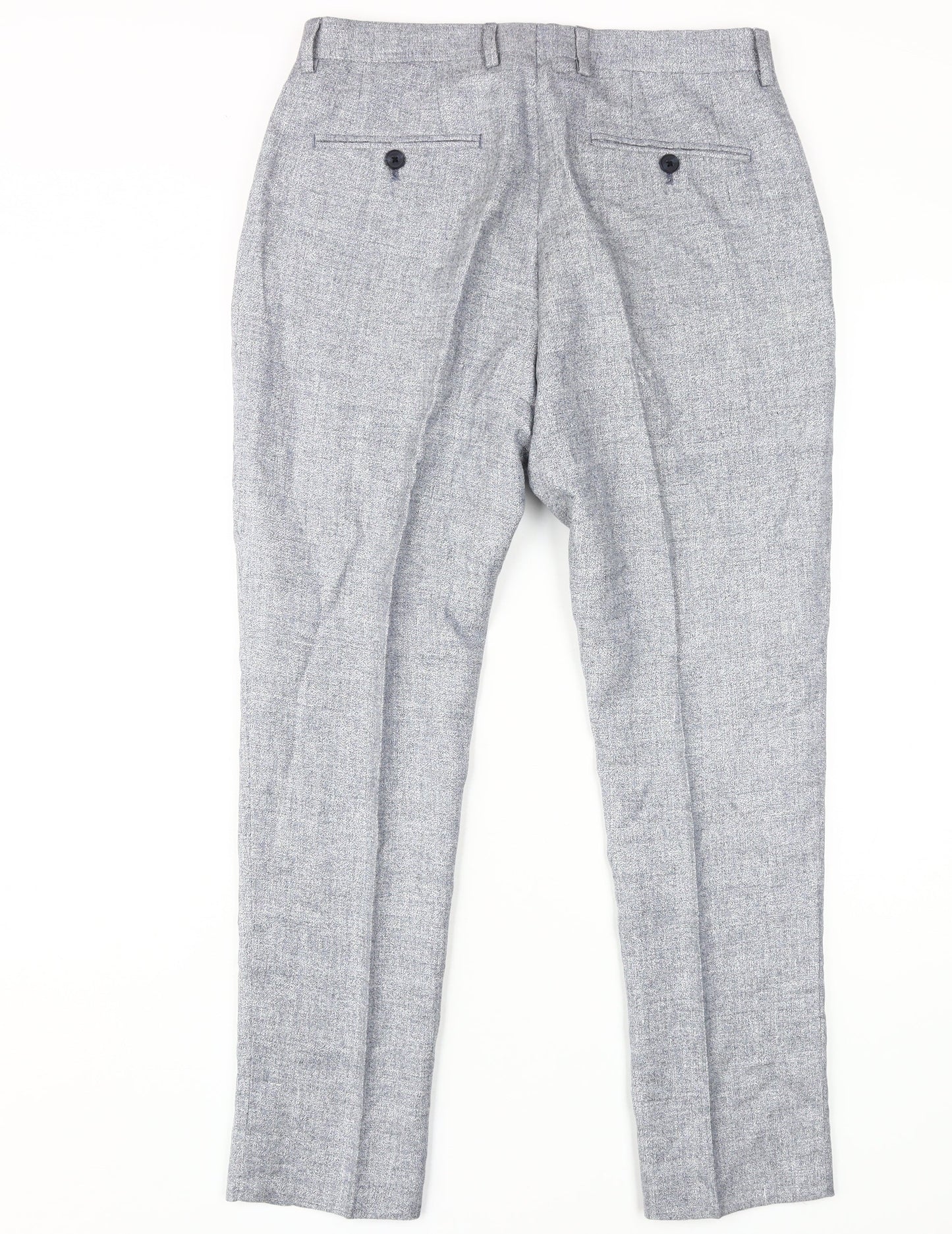 Reiss Men's Grey Dress Pants - Size 30, Formal Wear