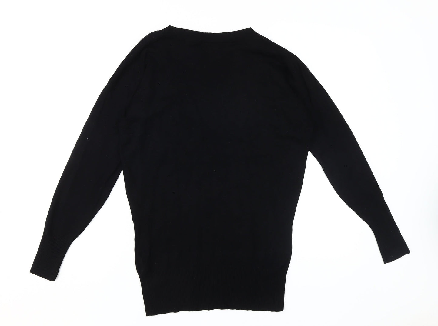 Womens UK Size M Wallis Black Pullover Jumper