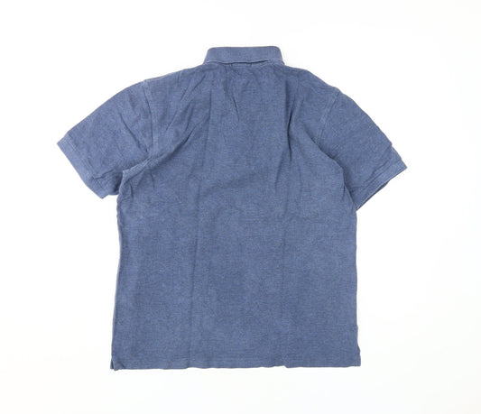 Bossini Men's Blue Polo Shirt - Size S, Casual Summer Wear