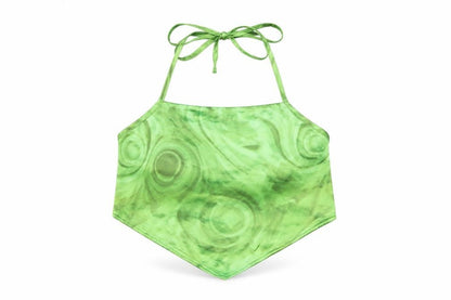 Womens UK Size S Urban Outfitters Green Camisole Tank