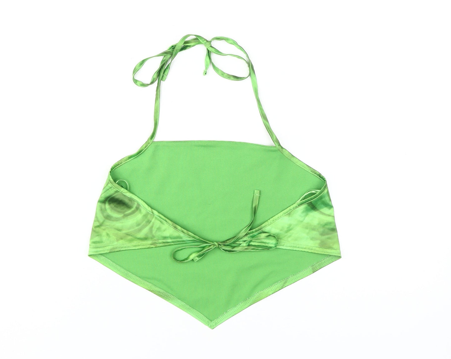 Womens UK Size S Urban Outfitters Green Camisole Tank