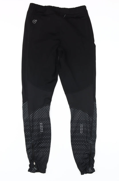 Puma Women's Black Track Pants M - Athletic Fit