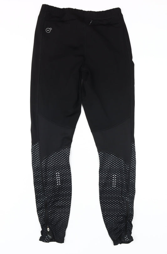 Puma Women's Black Track Pants M - Athletic Fit
