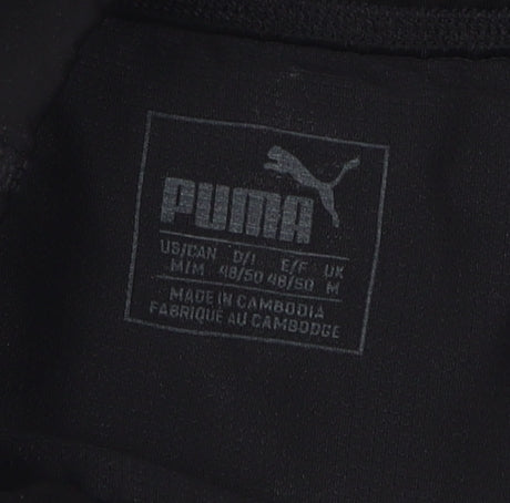 Puma Women's Black Track Pants M - Athletic Fit