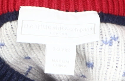 The White Company Boys Blue Animal Vest 2-3 Years