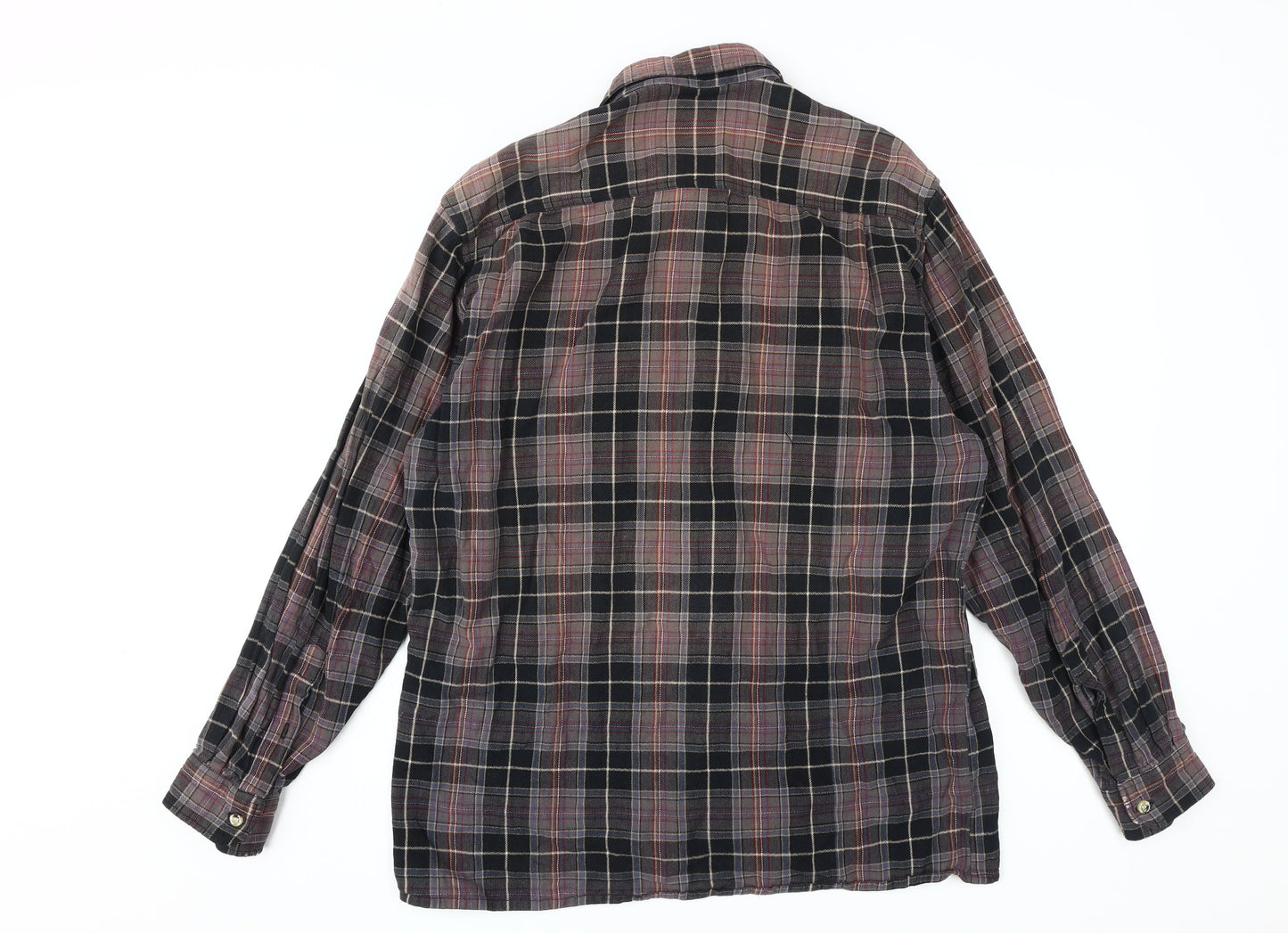 Champion Men's Multicoloured Plaid Shirt Size L