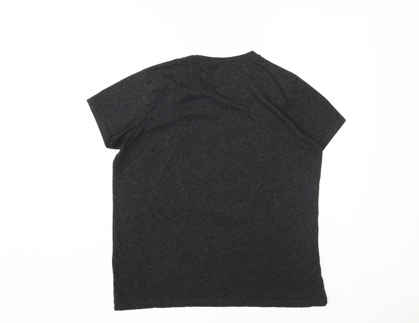 Unisex Adults UK Size S Marvel Black Basic T-Shirt