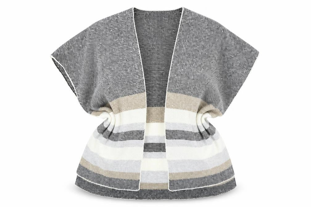 Womens UK Size M NEXT Multicoloured Cape Jumper