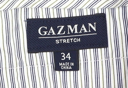 Gazman Men's Red Chino Trousers Size 34