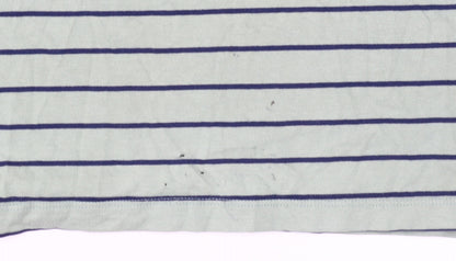 Womens UK Size 12 Crew Clothing Co. Blue Jersey T-Shirt