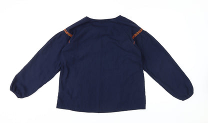 Womens UK Size S Grace & Mila Blue  Blouse