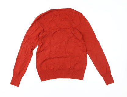 Ann Taylor Women's Red Pullover Jumper, Size S