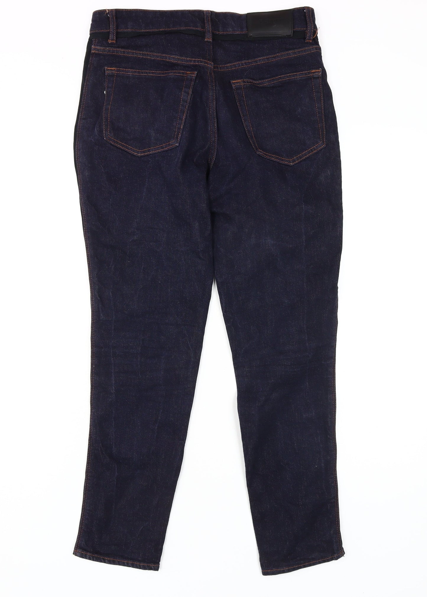 Erdem Women's Blue Straight-Leg Jeans Size 8