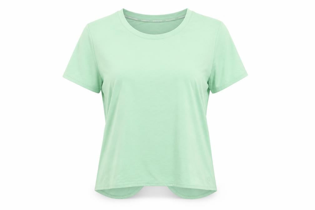 Womens UK Size 12 Marks and Spencer Green Gym & Training T-Shirt
