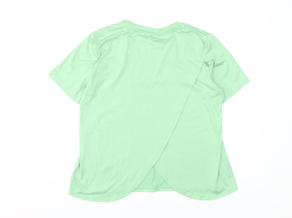 Marks and Spencer Women's Green T-Shirt Size 12