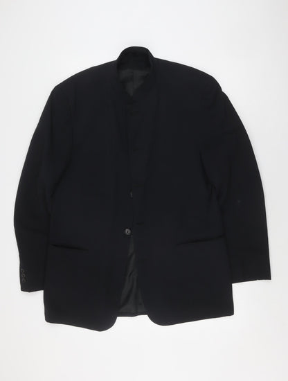 Mens UK Size 38 Willson Regular Black Suit Jacket